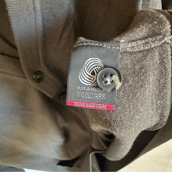 Men’s Lacoste Wool Cardigan - Size 5 - Picture 3 of 4